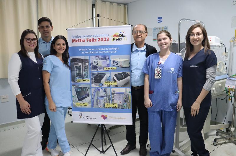 Hospital do Câncer de Franca inaugura novos equipamentos com recursos do McDia Feliz