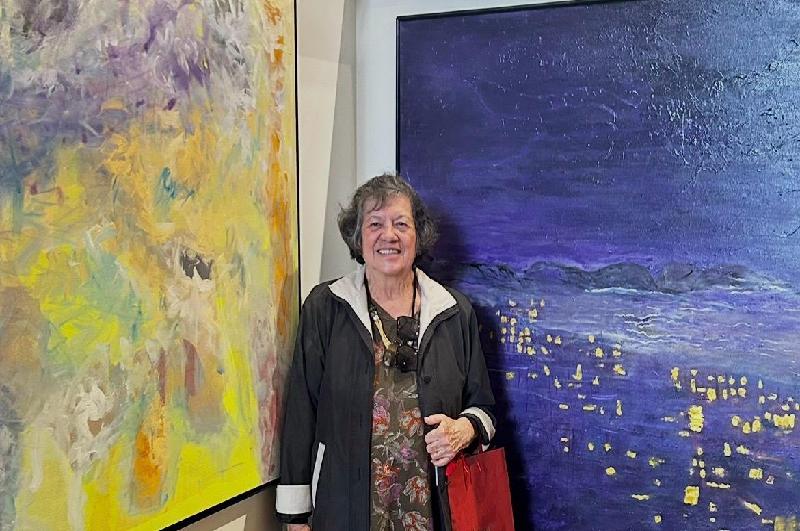 Exposição no Franca Shopping mostra talento da artista Maria Helena Silvestre