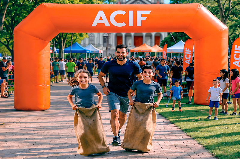 Arena ACIF Pais & Filhos leva esporte e diversão à Praça da Capelinha